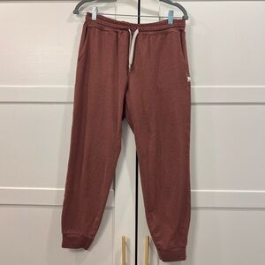 Vuori DreamKnit Terracotta Performance Joggers